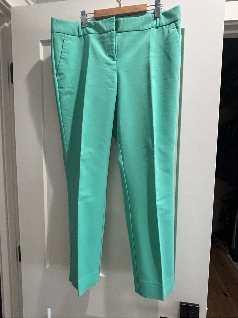 The Limited Mint Green Tailored Ponte Trousers